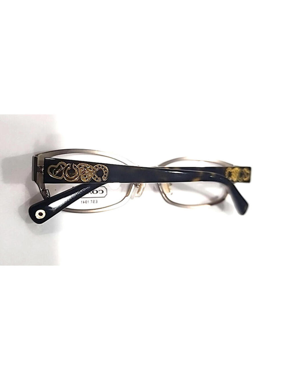 Coach HC5007 Willow 9045 Sand Brown Rectangular Eyeglasses 50-16 135 New - Picture 6 of 7